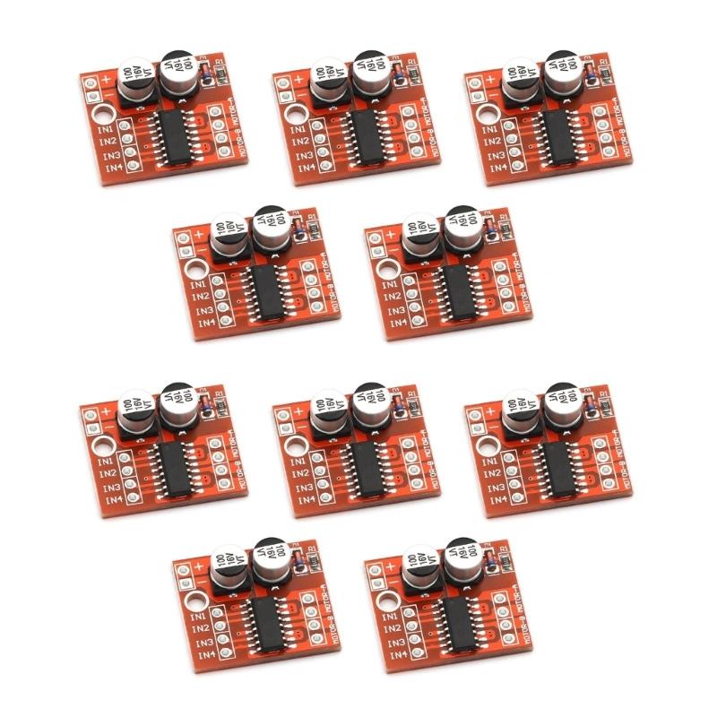 2Channel High Current Power Motor Driver Controller Board with H Bridge Design and Compactly Design for DIY Electronics