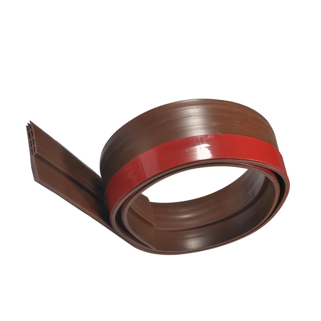 100cm Silikonkautschuk Türstreifen Selbstklebende Rückseite Türdichtung für Fenster- oder Türspalt