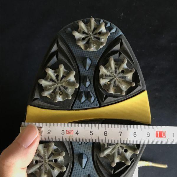 FOOTJOY eCOMFORT Golf Shoes 6 23.0 White×Yellow Shoes(USED)