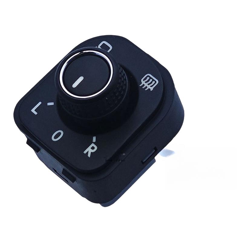 Rearview Control Switch Black Side Mirror Switch Direct Replacement Easy tallation Precise Fitment OEM Standard