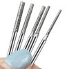 Multiple Use Professional Craft Punch Engraving Needle Set of 7 for Leather Wood, Jewelry Crafting Repairing Hole Making
