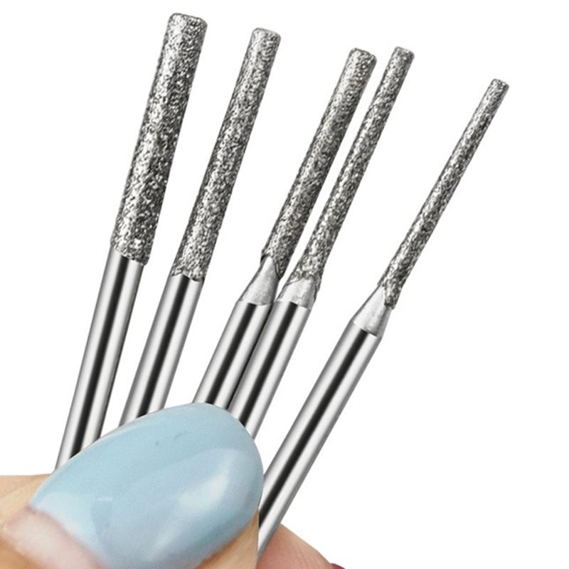 Multiple Use Professional Craft Punch Engraving Needle Set of 7 for Leather Wood, Jewelry Crafting Repairing Hole Making