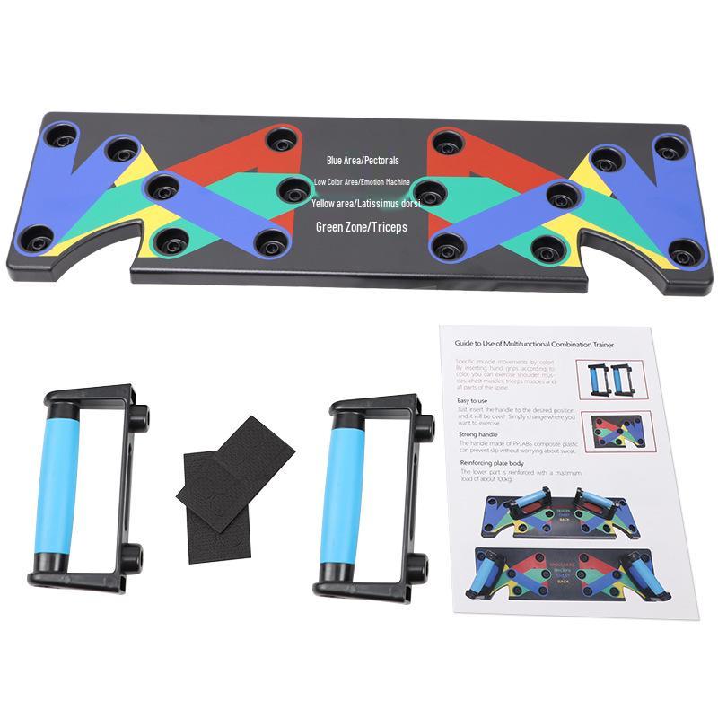 9-in-1 Multifunctional Push-Up Bar for Home Fitness & Bodybuilding - Chest & Arm Training Board