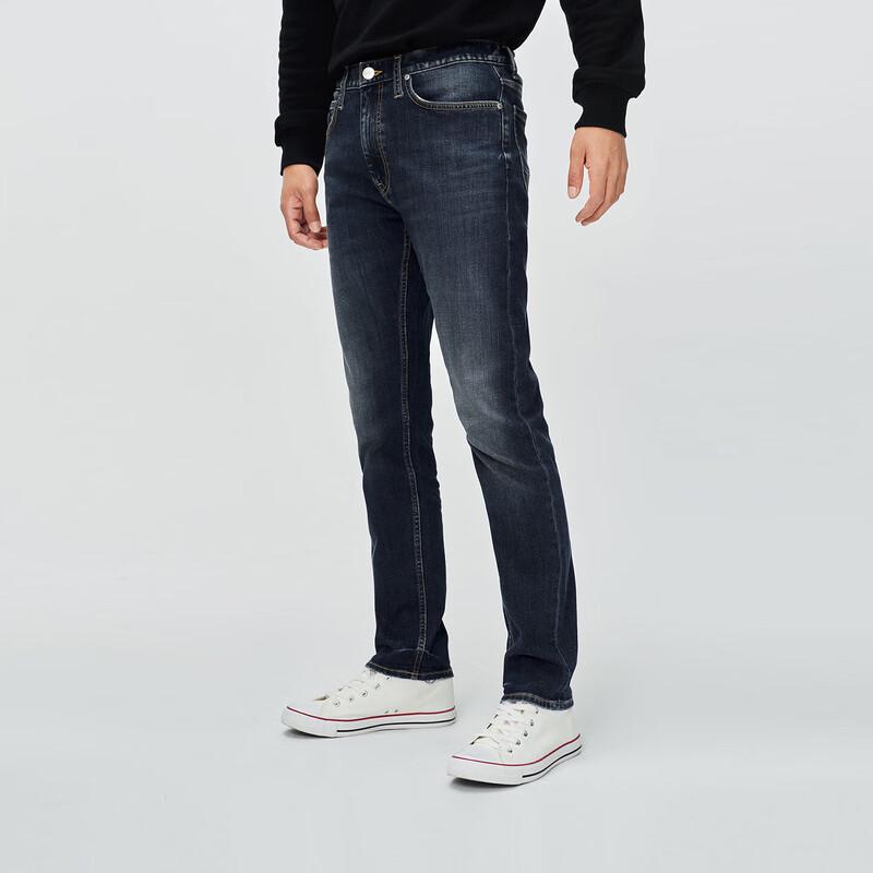 Lee Men's 709 Slim Tapered Deep Blue Warm Jeans