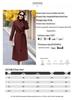 Women's Woolen Lapel Coat - Extra Long, Cotton-Padded Warmth for Autumn & Winter (HR1020)