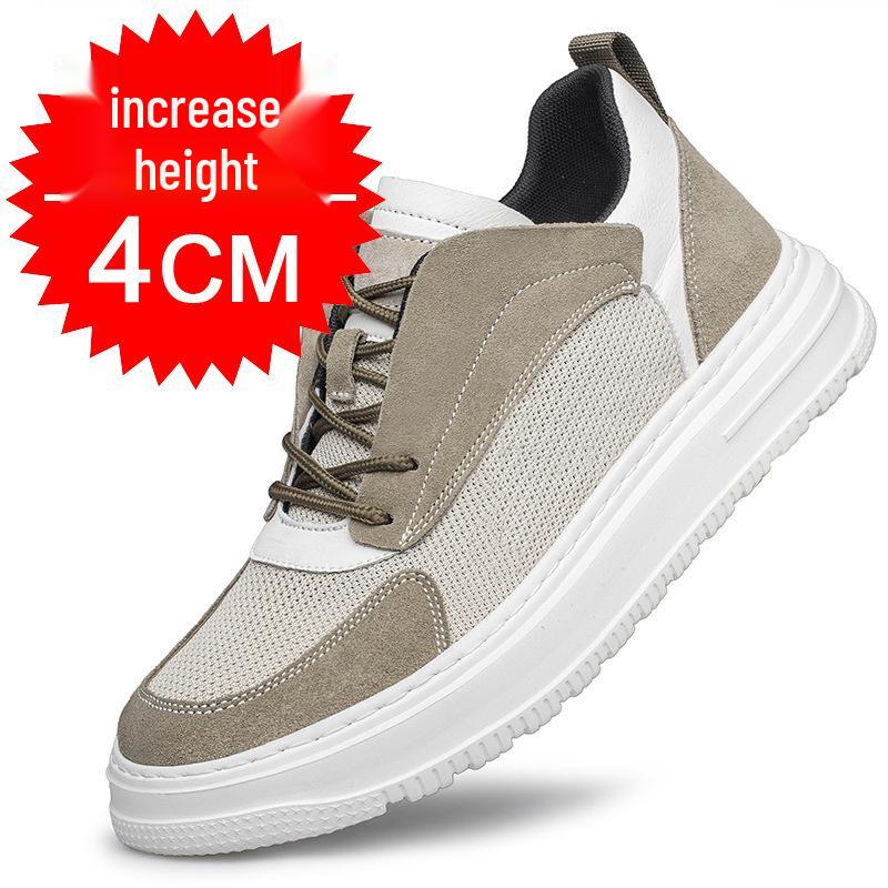 Men s 8cm Height-Increasing Breathable Sports & Casual Shoes 46