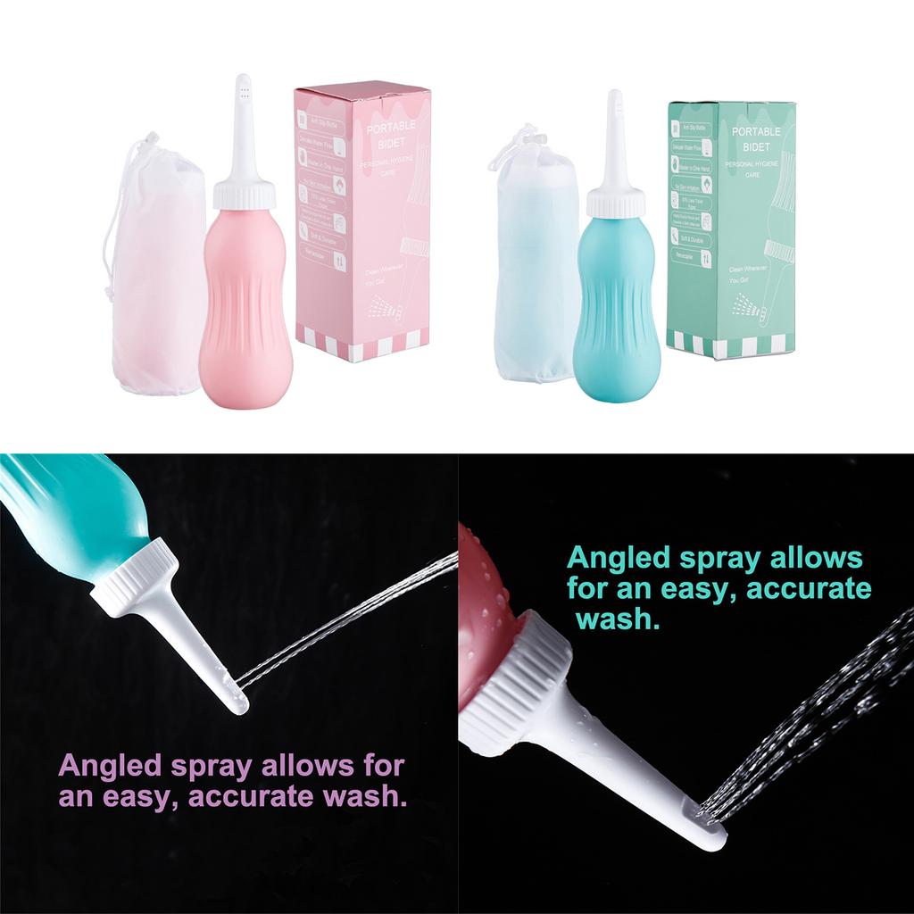 Handheld Personally Bidet Butt Shower Portable Travel Bidet Manual Press Atomizer for Perineal & Hemmoroid Treatments