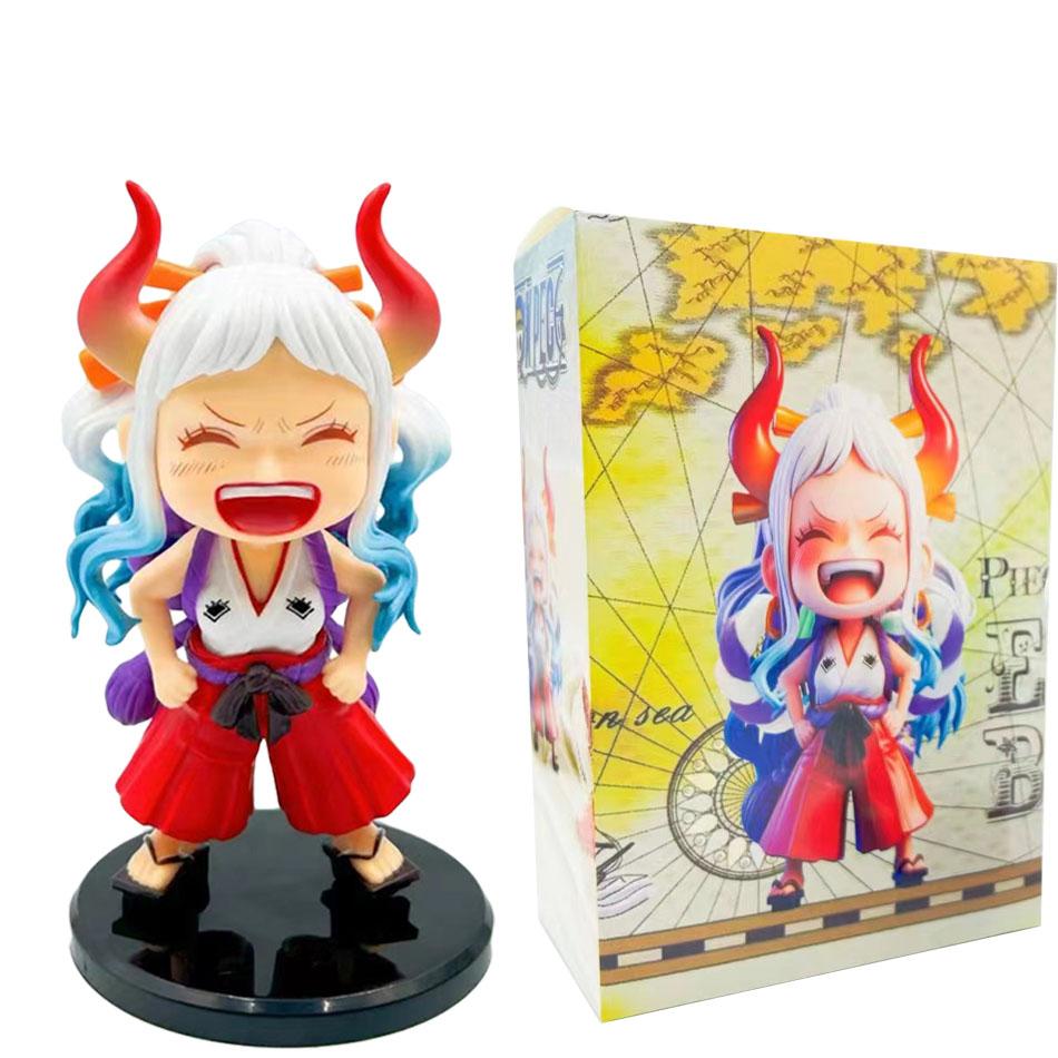 2pcs One Piece Laughter Series Ace Couchant Anime Figure Model Gk Statue Boys Collection Desktop Decoration Ornament Toys Gifts