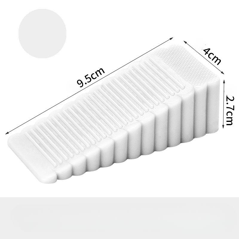 1/2 Pcs Safety Silicone Door Stop Stoppers Block Wedge Doorstops Door Stopper Home Office Door Rear Retainer Anti-collision Stop
