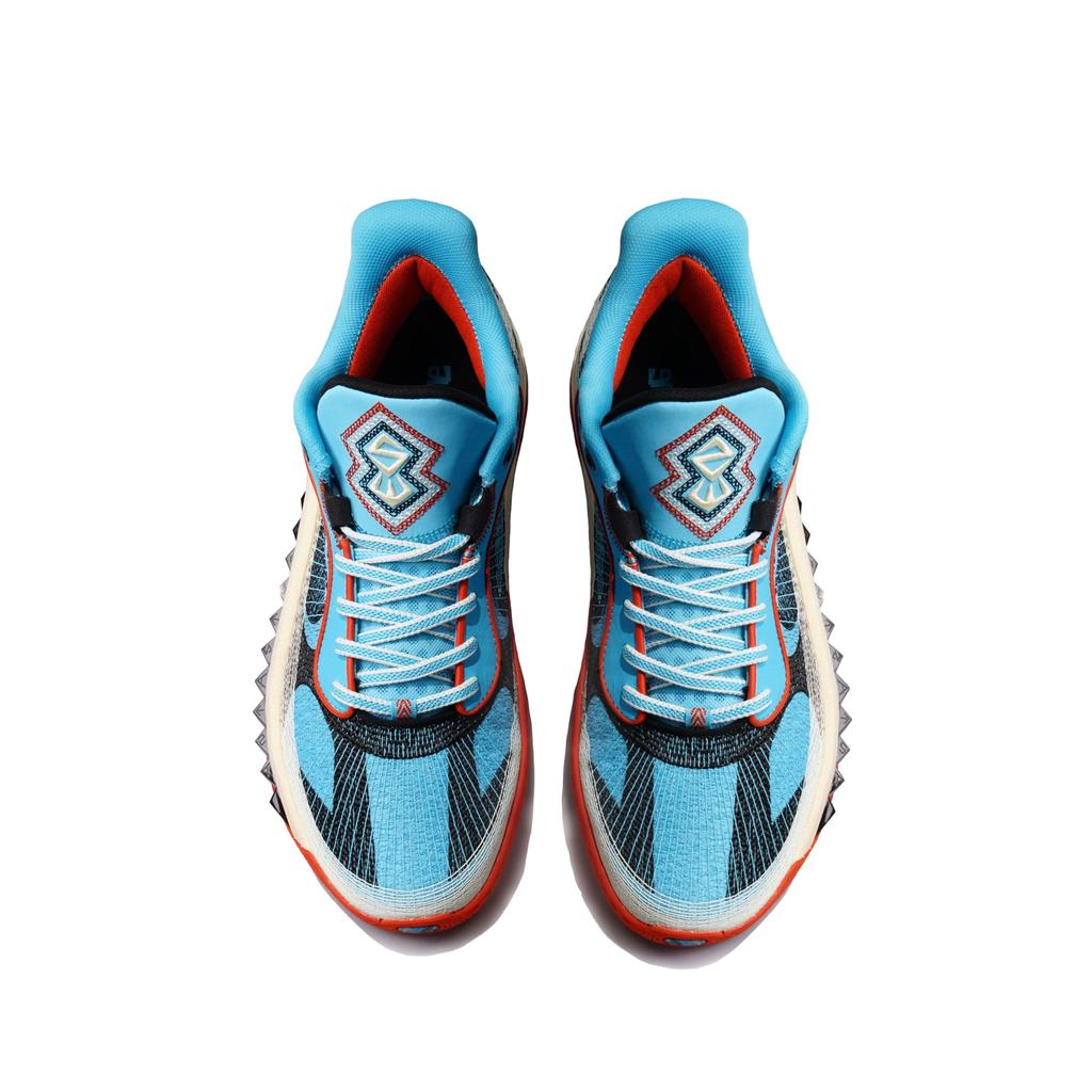 Anta Men Kuangchao 6 Professional Basketball Shoes Blue Black Red Off White 112521111S-6