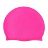 Silicone Swim Cap High Elasticity Waterproof Swimming Hat Ear Protection Comfortable Fit Stretchable Material Durable Design