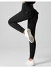 Women's Multi-Pocket Motorcycle Style Yoga Pants - Sportswear Elastic Tights for Running & Training