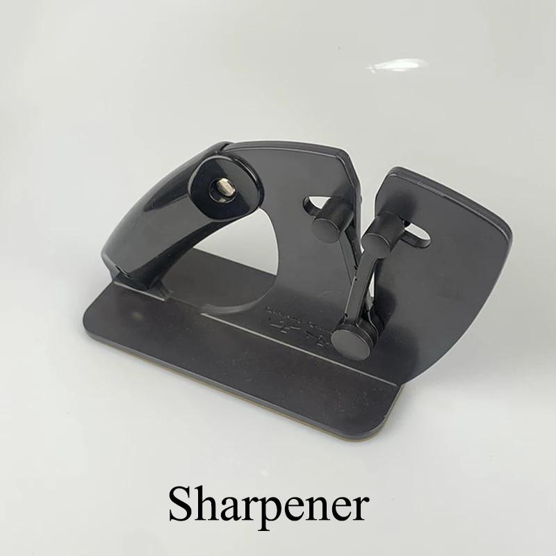 Risam R022 Angle-adjustable Knife Sharpener Professioanl Carbon Steel Sharpening Stone Household Fixed Angle Sharpener Whetstone As shown