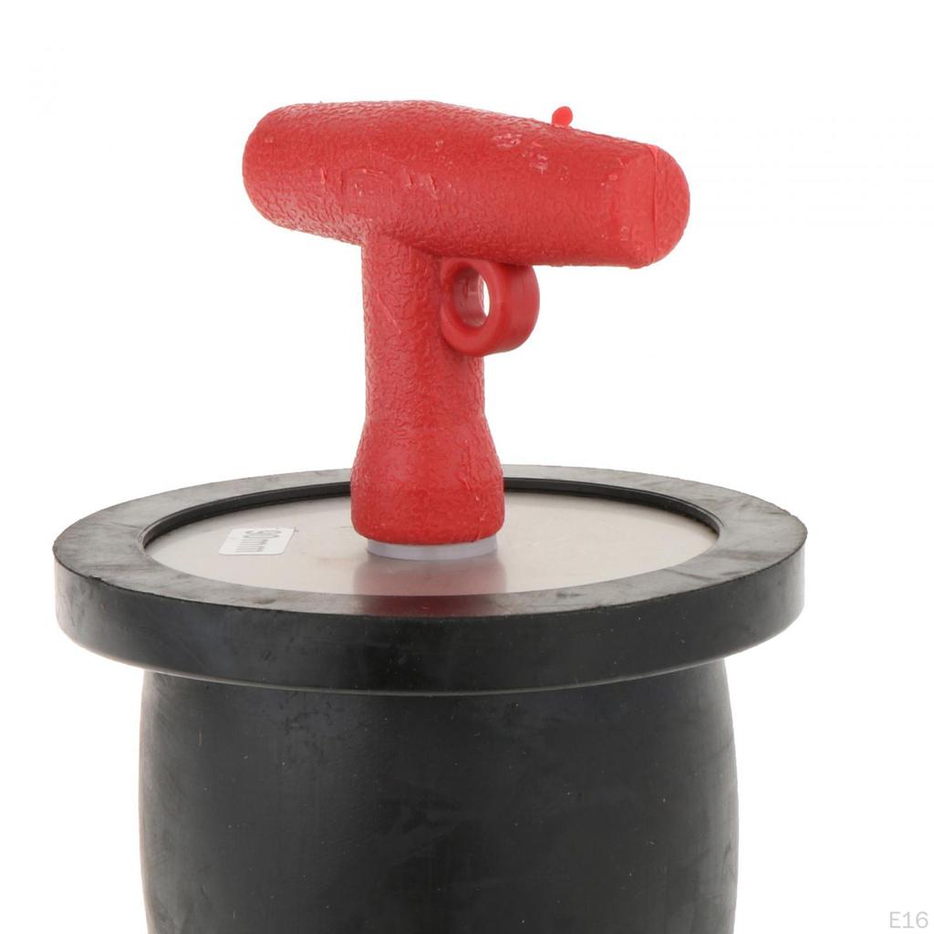 Tapón de drenaje de compresión para barco, manija en T, tubería, plomería, tapón de drenaje, expansión de goma