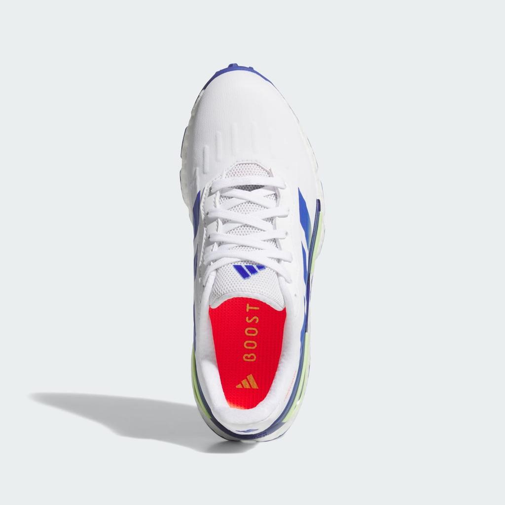 adidas WOMEN'S CODECHAOS 27 SPIKELESS GOLF KI5750 Women's Performance Sports Shoes Cloud White / Dual Indigo / Frozen Lemon