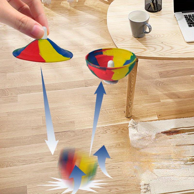 1Pc Bouncing Camo Bowl, Stress Relief Party Favor, Fun Desk Toy for Adults, Office & Home, Novelty Gift, Interactive Fun