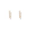 Accessible Luxury Fancy Elegant Double Layer Zircon Pearl Stud Earrings Women's Earrings 2025 New Arrival Best Selling