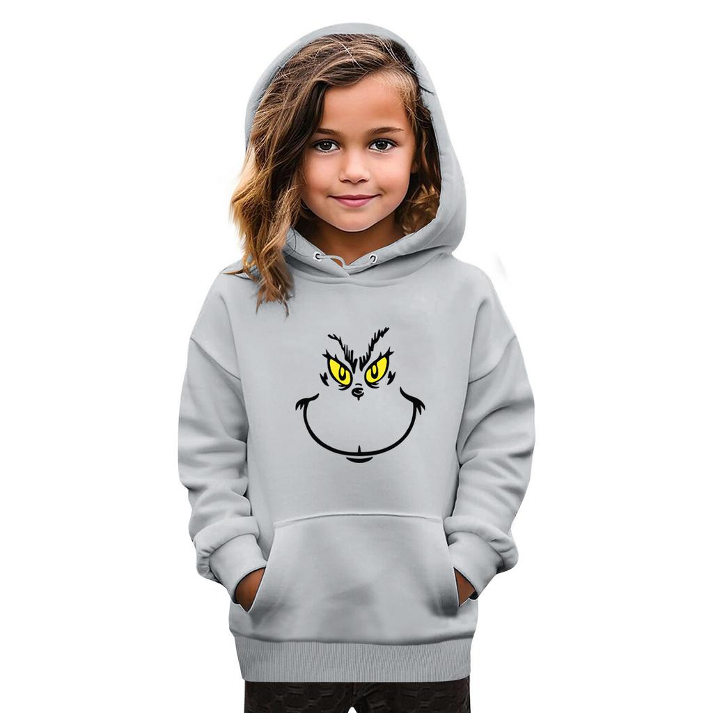 Sweatshirts For Teen Girls Hoodies Long Sleeve Drawstring Pullover Cute Oversized Hoodie Christmas Day