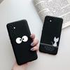 For Samsung Galaxy S23 FE 5G Matte Phone Case Cute Cat Cartoon Soft Silicone Back Cover For Samsung S23 FE S23FE S 23 FE 5G Case