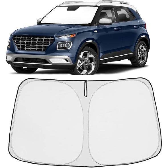 Proadsy 2025 Upgrade Front Windshield Sun Shade Foldable RAV4 Sunshade Protector Fit -2025 RAV-4 SUV Crossover, TRD Off-Road, LE XLE Premium Limited