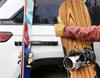 SnoStrip The Original Magnetic Ski Snowboard Protect Your Paint and Gear On the Side of Your & Holder. Vehicle.