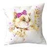 Painted Dog Creative Plush Cushion Pillowcase Office Waist Pillowcase Home Textile
