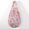 Reusable Pleated Flexible Handbag Shopping Bag Magic Stretch Puff Bag Creative Storage Bag  Daily
