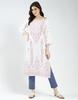 Monte Carlo Women's Regular Fit 3/4 Sleeve Printed Kurti