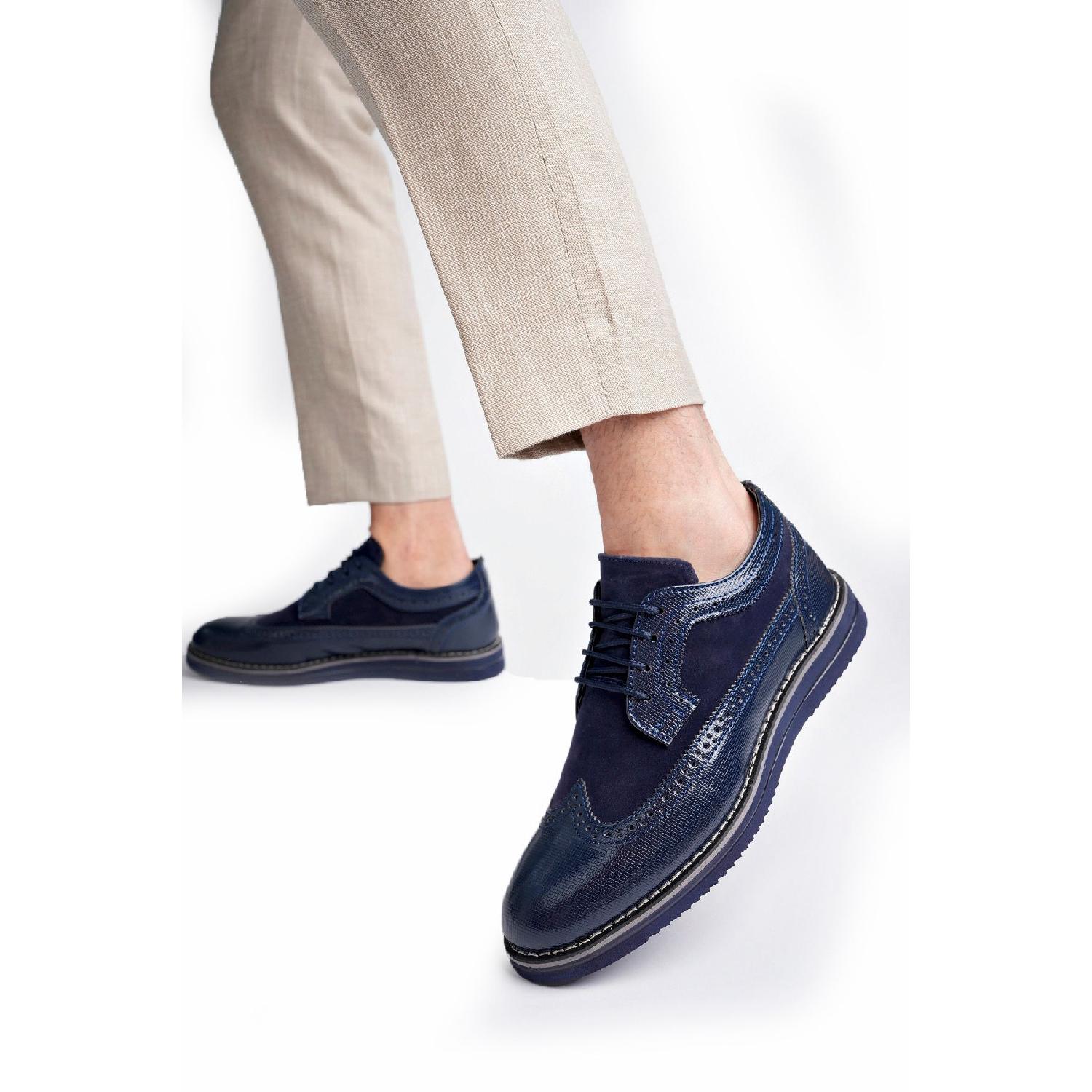 

Oxford Men s Shoes Oxford Men s Shoes Freemax.1118 Navy Blue 40