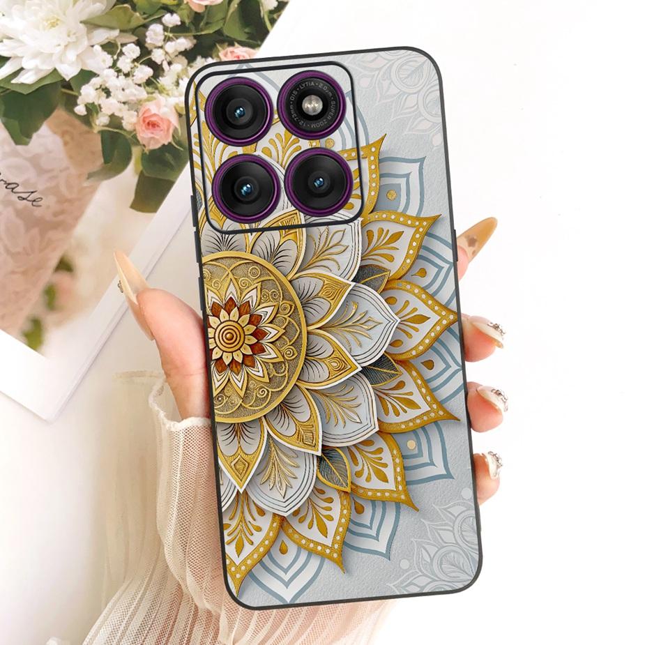 For Motorola Edge 60 Pro Case Stylish Painted Cover Soft TPU Phone Case For Motorola Edge 60 Fusion Edge60 Pro 60S Fundas Bumper