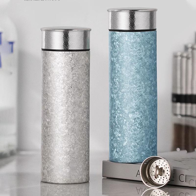 2025 Titanium Insulated Cup: Crystal Finish, Lightweight, Simple Business Style, Includes Gift Box