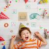 1 Set Wooden Graphic Learning Toy Kids Educational Toy Children Math Teaching Tool