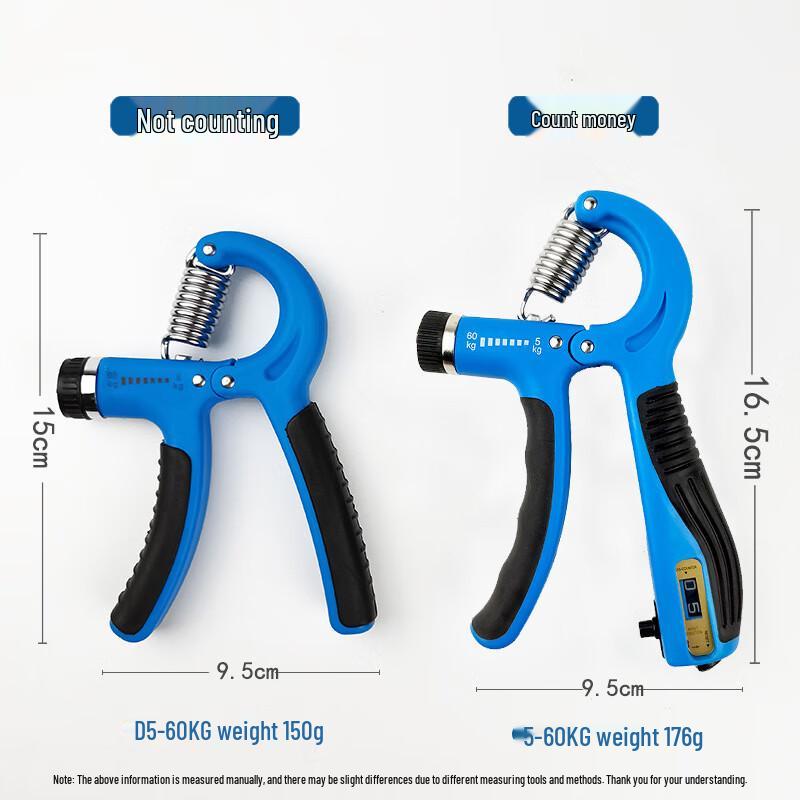 WEZHO Counting Hand Grip Strengthener 2-Pack