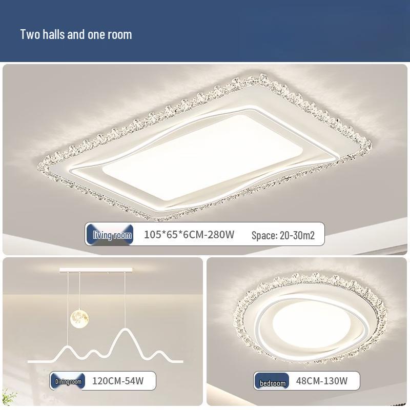 Dream Bubble Eye-Care Tri-Color LED Ceiling Light