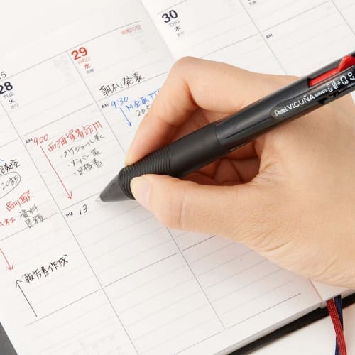 Pentel Multifunctional Pen Vicuna BXW475A Black Shaft
