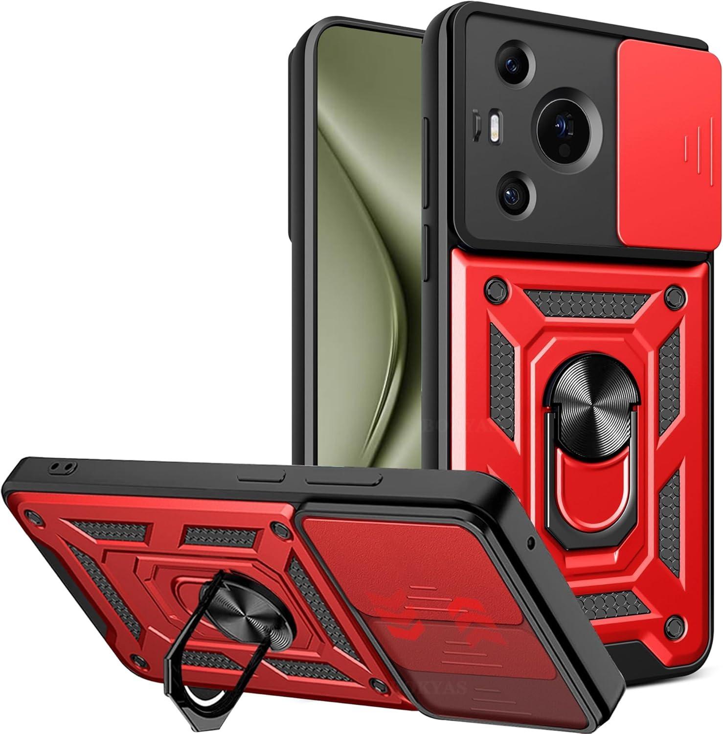 

Чехол Armor Case для Huawei Pura 70 Ultra P70 Pro, защитный чехол для объектива с кольцом и магнитным держателем, чехол для полной защиты Business Huawei Pura 70