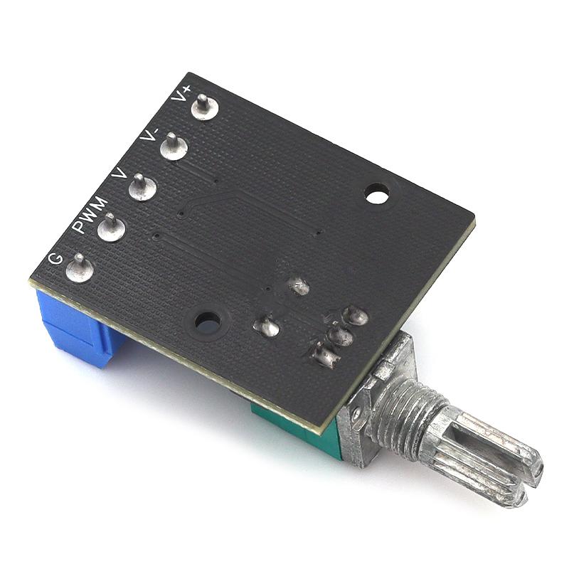 DC5‑35V Split PWM Fan Governor 4‑Wire Server High‑Speed Fan Stepless Speed Control Module With Power Switch