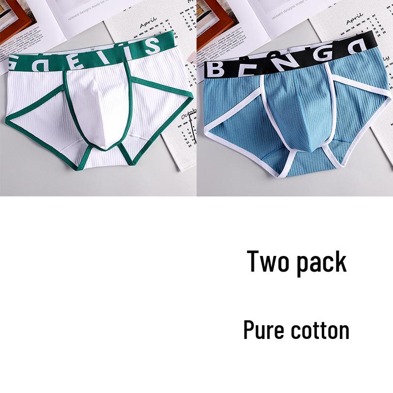 Herren Baumwollslips mit mittlerer Taille - Bequem, Trendy, Lässige Shorts