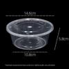 ZISIZ Disposable Round Food Containers