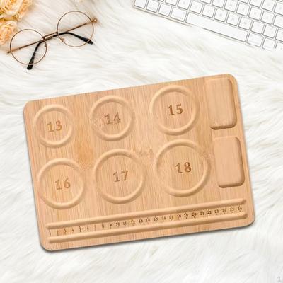Perlen Design Tablett Perlenbrett DIY Schaukasten Leichtgewichtiger Schmuckorganizer