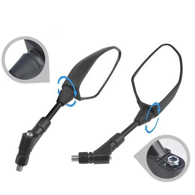Motorradspiegel Rearview Außenspiegel Konvex Für Yamaha MT-01 MT-03 MT-07 MT-09 Tracer 900 MT-10 FZ1 FZ6 FZ8 Fazer XJ6 XJR130