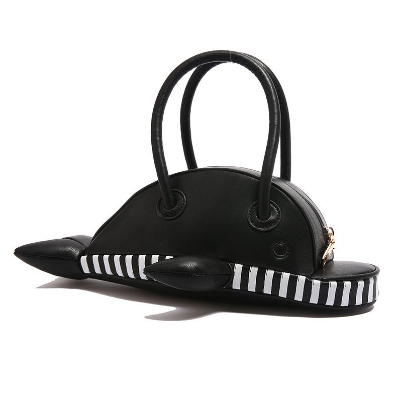 

Personalized and creative small bag 2025 new Japanese cartoon girl cute dolphin shape shoulder portable messenger bag