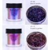 Nail Powder Flake Colorful Coarse Cloud Brocade Powder Handmade DIY Face Body Makeup Nail Art Decoration Supp
