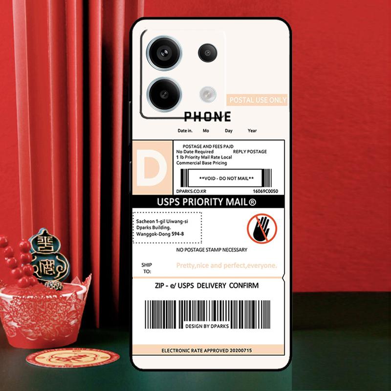 Barcode-Etikett Coole Jungen Mädchen Für Xiaomi Redmi Note 14 13 12 9 10 11 Pro 9S 10S 11S 12S Redmi 13C 10C 12C 14C Handyhülle