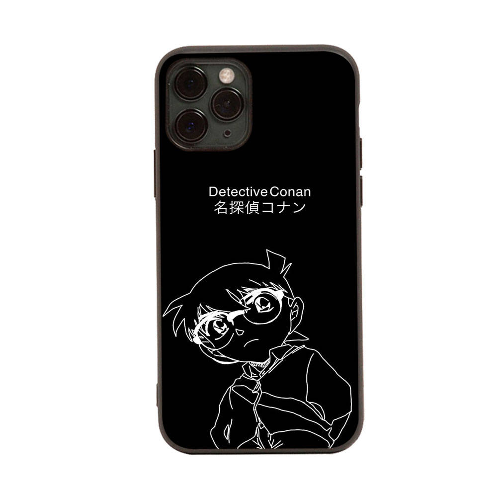 Case for Samsung A04 A14 A23 A34 A54 M23 M33 M52 M53 Realme 10 9 C30S C35 C55 VIVO Y02S Y21 Y51 X80 Pro Transparent Cover WI89 Detective Conan