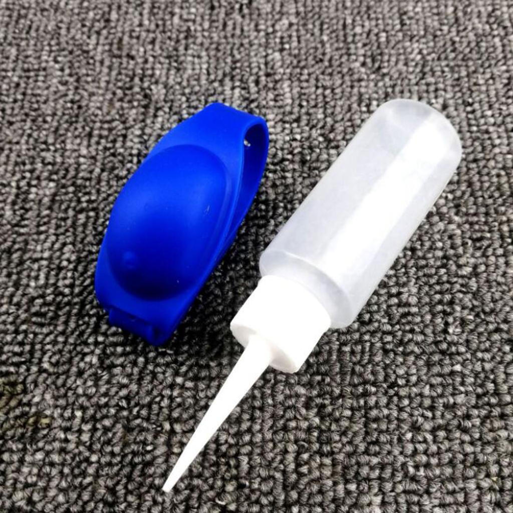 

Silicone Bracelet Liquid синій