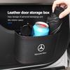 GLC GLB Car Door Storage Bag Drink Waste Card Key Sunglasses Holder For Mercedes Benz C180 C300 W124 W176 W177 C200 C260 GLC CL
