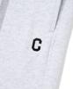 COVERNAT C Logo Sweat Wide Pants Heather Grey