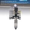 Hotend Kit 0.2mm Hardened Steel Nozzle Extruder Hot End with 2510 Fan for Bambu  P1P P1S 3D Printer 0.2mm Nozzle Hotend Kit