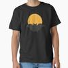 Bat And Moon Classic TShirt Made In UsaAus TShirt S2xl